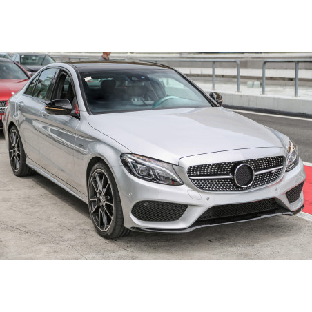 MERCEDES C-CLASS W205 2014-2018 MODANATURA ANTERIORE PARAURTI DESTRA NERA A2058852600 (Cod. AP-53325