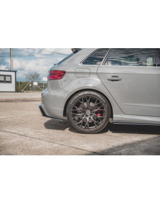 Splitters posteriori laterali Street Pro Audi RS3 8V Sportback (Cod. M-AURS38VCNC-RSD1B)