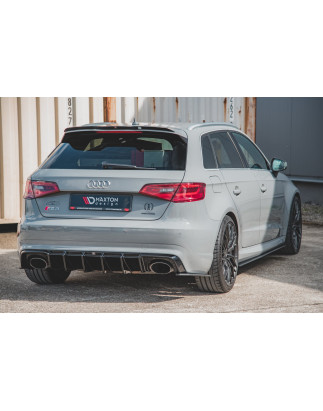 Splitters posteriori laterali Street Pro Audi RS3 8V Sportback (Cod. M-AURS38VCNC-RSD1B)