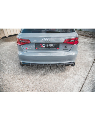 Splitters posteriori laterali Street Pro Audi RS3 8V Sportback (Cod. M-AURS38VCNC-RSD1B)