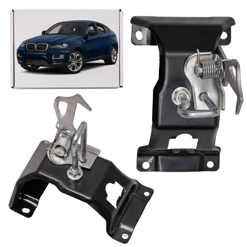 BMW X6 E71/E72 2007-2014 SERRATURA GANCIO CHIAVISTELLO COFANO SINISTRO 51237164801 (Cod. AP-53446_A4