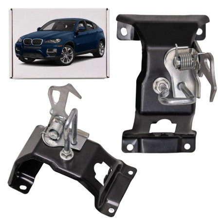 BMW X6 E71/E72 2007-2014 SERRATURA GANCIO CHIAVISTELLO COFANO SINISTRO 51237164801 (Cod. AP-53446_A4