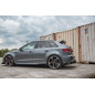 Splitters posteriori laterali Street Pro + Flaps Audi RS3 8V Sportback (Cod. M-AURS38VCNC-RSD1B+RSF1