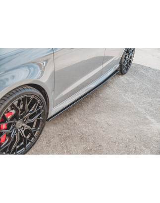 Diffusori minigonne street pro Audi RS3 8V Sportback (Cod. M-AURS38VCNC-SD2B)