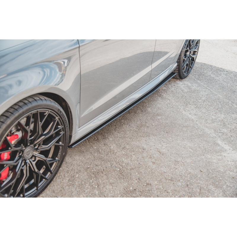 Diffusori minigonne street pro Audi RS3 8V Sportback (Cod. M-AURS38VCNC-SD2B)