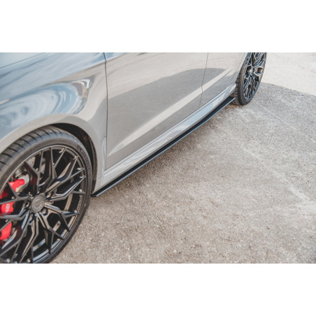 Diffusori minigonne street pro Audi RS3 8V Sportback (Cod. M-AURS38VCNC-SD2B)