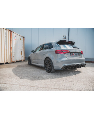 Diffusori minigonne street pro Audi RS3 8V Sportback (Cod. M-AURS38VCNC-SD2B)