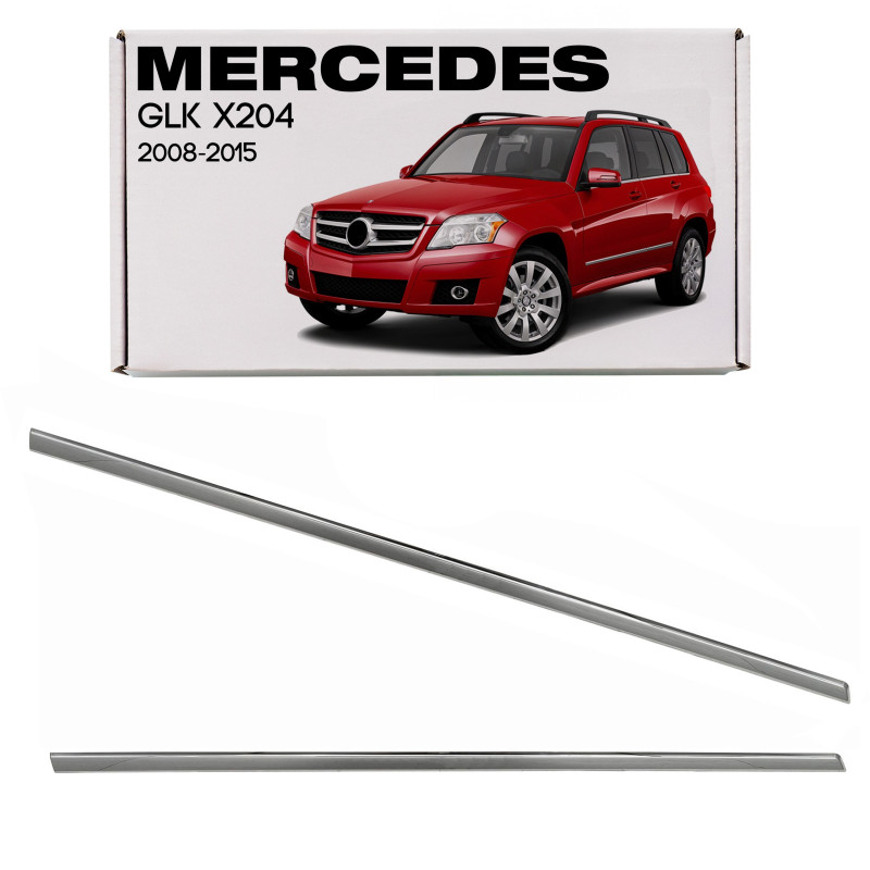 MERCEDES GLK X204 2008-2015 CROMATA MODANATURA ANTERIORI PORTE SINISTRA A2047200580 (Cod. AP-53464_A
