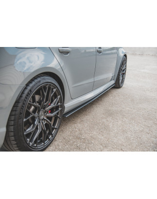 Diffusori minigonne street pro Audi RS3 8V Sportback (Cod. M-AURS38VCNC-SD2B)