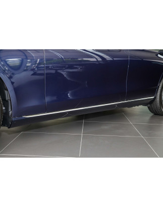 MERCEDES E-CLASS W213 2016-2020 PRE-RESTYLING CROMATA POSTERIORE MODANATURA RIVESTIMENTO SOTTOPORTA 
