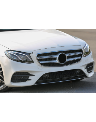 MERCEDES E-CLASS W213 2016-2020 PRE-RESTYLING CROMATA MODANATURA PARAURTI ANTERIORE A2138857000 (Cod