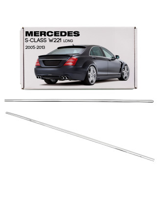MERCEDES S-CLASS W221 LONG 2005-2013 CROMATA MODANATURA POSTERIORI PORTE DESTRA A2216904680 (Cod. AP