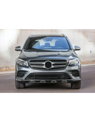 MERCEDES GLC X253 C253 2015-2019 PRE-RESTYLING CROMATA MODANATURA ANTERIORE PARAURTI A2538852600 (Co