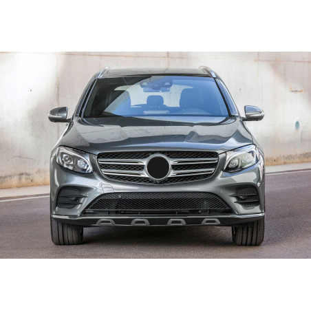 MERCEDES GLC X253 C253 2015-2019 PRE-RESTYLING CROMATA MODANATURA ANTERIORE PARAURTI A2538852600 (Co