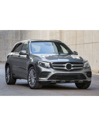 MERCEDES GLC X253 C253 2015-2019 PRE-RESTYLING CROMATA MODANATURA ANTERIORE PARAURTI A2538852600 (Co