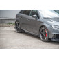 Diffusori minigonne street pro + Flaps Audi RS3 8V Sportback (Cod. M-AURS38VCNC-SD2B+SRF1G)