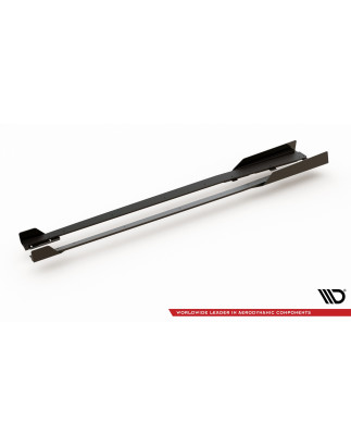 Diffusori minigonne street pro + Flaps Audi RS3 8V Sportback (Cod. M-AURS38VCNC-SD2B+SRF1G)