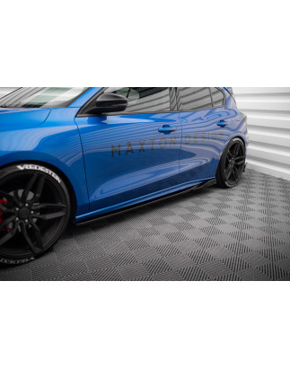 Diffusori minigonne V.4 Ford Focus ST / ST-Line Mk4 (Cod. M-FO-FO-4-ST-SD1G)