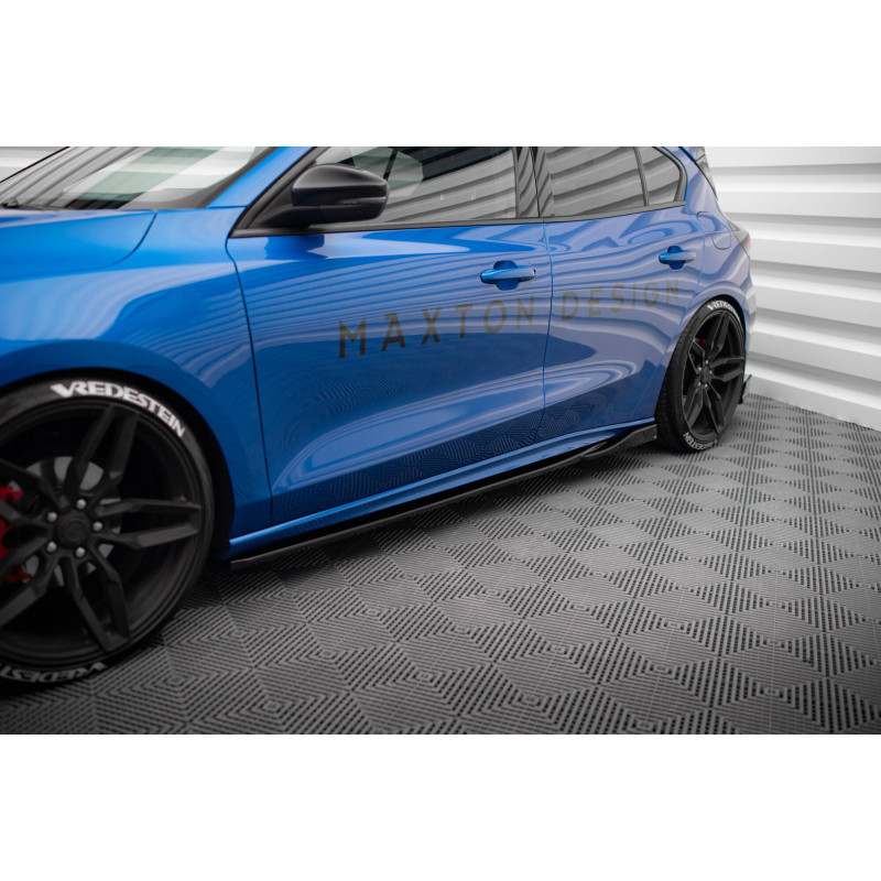 Diffusori minigonne V.4 Ford Focus ST / ST-Line Mk4 (Cod. M-FO-FO-4-ST-SD1G)