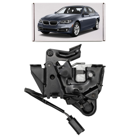 BMW SERIA 5 F10 2009-2017 SINISTRO SERRATURA COPERTURA MOTORE 51237206453 (Cod. AP-53607_A4x4)