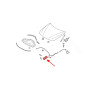 BMW SERIA 1 F20 2011-2019 SERRATURA COPERTURA MOTORE PARTE INFERIORE SINISTRA 51237242548 (Cod. AP-5 BMW SERIA 1 F20 2011-2019 SERRATURA COPERTURA MOTORE PARTE INFERIORE SINISTRA 51237242548 (Cod. AP-5