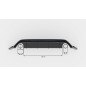 Sottoparaurti posteriore V.3 Ford Focus  ST Mk4  (Cod. M-FO-FO-4-ST-RS2G)