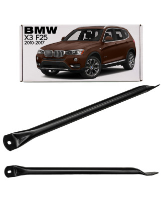 BMW X3 F25 2010-2017 TUBO V SINISTRO SUPPORTO PANNELLO FRONTALE 51647210503 (Cod. AP-53531_A4x4)