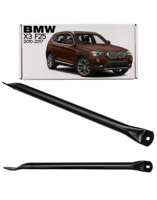 BMW X3 F25 2010-2017 TUBO V DESTRO SUPPORTO PANNELLO FRONTALE 51647210504 (Cod. AP-53532_A4x4)