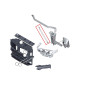 BMW X3 F25 2010-2017 TUBO V DESTRO SUPPORTO PANNELLO FRONTALE 51647210504 (Cod. AP-53532_A4x4)