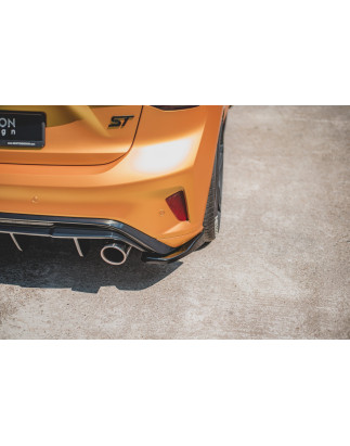Splitters posteriori laterali V.3 (Sottop. posteriore V.3) Ford Focus  ST Mk4  (Cod. M-FO-FO-4-ST-RS