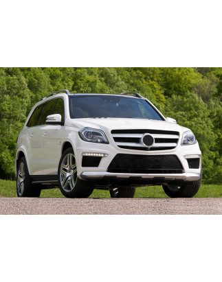 MERCEDES GL X166 2012-2015 CROMATA CORNICE LUCI LED DESTRA A1668851874 (Cod. AP-53639_A4x4)
