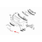 MERCEDES C-CLASS W205 2014-2018 PRE-RESTYLING CROMATA MODANATURA ANTERIORE PARAURTI SINISTRA A205885