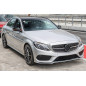 MERCEDES C-CLASS W205 2015-2019 PRE-RESTYLING CROMATA MODANATURA ANTERIORE PARAURTI DESTRA A20588514