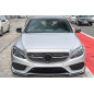 MERCEDES C-CLASS W205 2014-2018 PRE-RESTYLING CROMATA MODANATURA ANTERIORE PARAURTI CENTRALE A205885