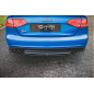Splitter posteriore Audi S4 / A4 S-Line B8 berlina (Cod. M-AU-S4-B8-RD1G)