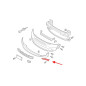 MINI COUNTRYMAN R60 2010-2016 SINISTRA GUARNIZIONE PARAURTI ANTERIORE 51119802643 (Cod. AP-53651_A4x