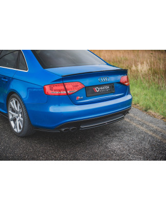 Splitter posteriore Audi S4 / A4 S-Line B8 berlina (Cod. M-AU-S4-B8-RD1G)