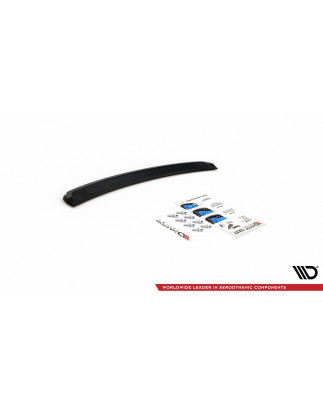 Splitter posteriore Audi S4 / A4 S-Line B8 berlina (Cod. M-AU-S4-B8-RD1G)