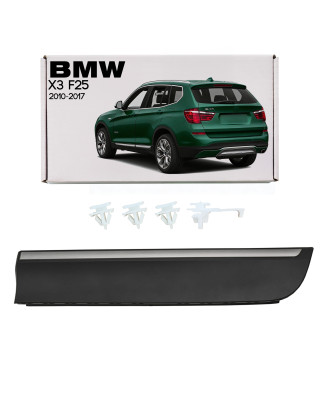 BMW X3 F25 2010-2017 MODANATURA PORTE POSTERIORI SINISTRA 51137220611 (Cod. AP-53661_A4x4)