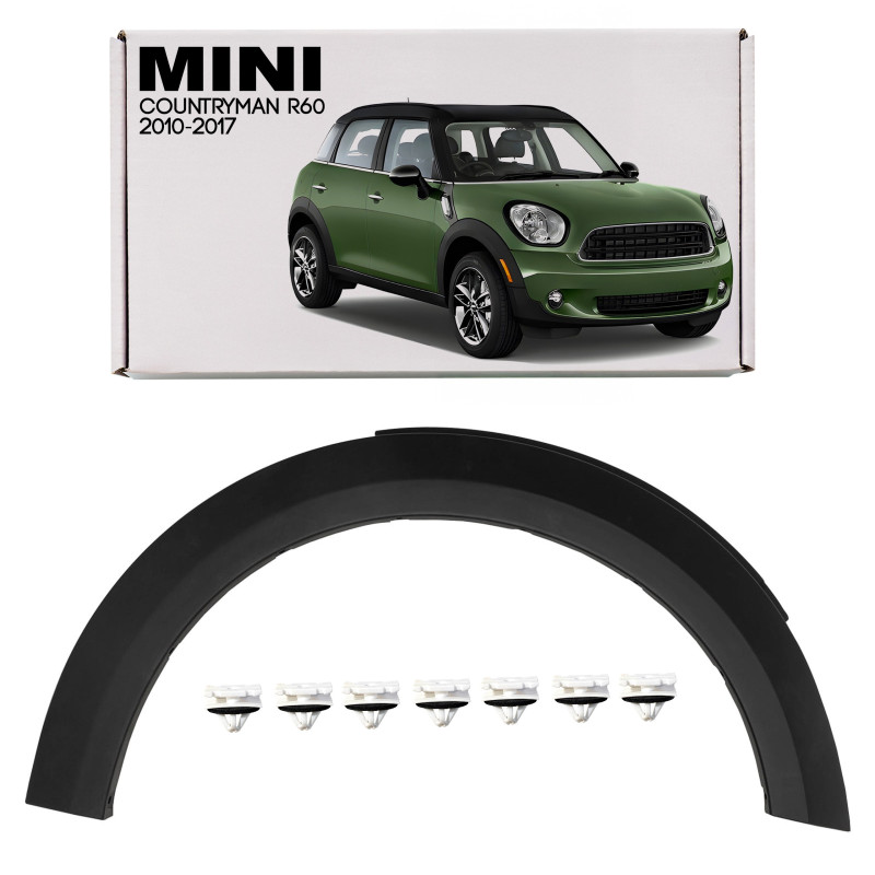 MINI COUNTRYMAN R60 2010-2017 MODANATURA PARAFANGO ANTERIORE DESTRA 51779800762 (Cod. AP-53665_A4x4)