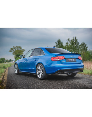 Splitters posteriori laterali Audi S4 / A4 S-Line B8 berlina (Cod. M-AU-S4-B8-RSD1G)