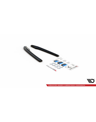 Splitters posteriori laterali Audi S4 / A4 S-Line B8 berlina (Cod. M-AU-S4-B8-RSD1G)