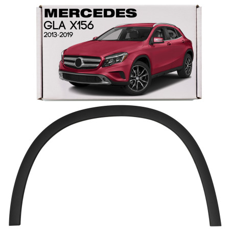 MERCEDES GLA X156 2013-2019 MODANATURA ANTERIORE PARAFANGO SINISTRA A1568852322 (Cod. AP-53697_A4x4)