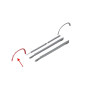 BMW X1 E84 2009-2015 MODANATURA ANTERIORE PARAFANGO SINISTRA 51772990165 (Cod. AP-53706_A4x4)