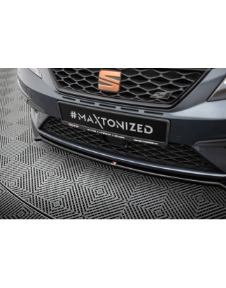 SPLITTER ANTERIORE V.4 Seat Leon Cupra / FR Mk3 FL (Cod. M-SE-LE-3F-CU-FD4G)