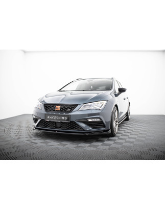SPLITTER ANTERIORE V.5 Seat Leon Cupra / FR Mk3 FL (Cod. M-SE-LE-3F-CU-FD5G)