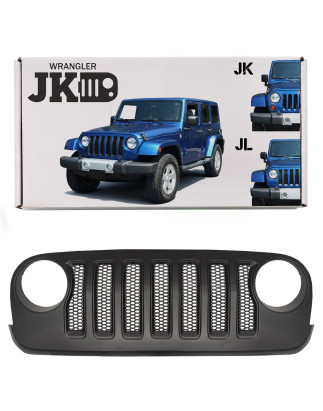 JEEP WRANGLER JK 2007-2018 MASCHERINA ANTERIORE ESTETICO PER JL (Cod. AP-53753_A4x4)