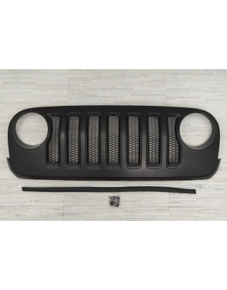 JEEP WRANGLER JK 2007-2018 MASCHERINA ANTERIORE ESTETICO PER JL (Cod. AP-53753_A4x4)