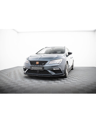SPLITTER ANTERIORE V.6 Seat Leon Cupra / FR Mk3 FL (Cod. M-SE-LE-3F-CU-FD6G)