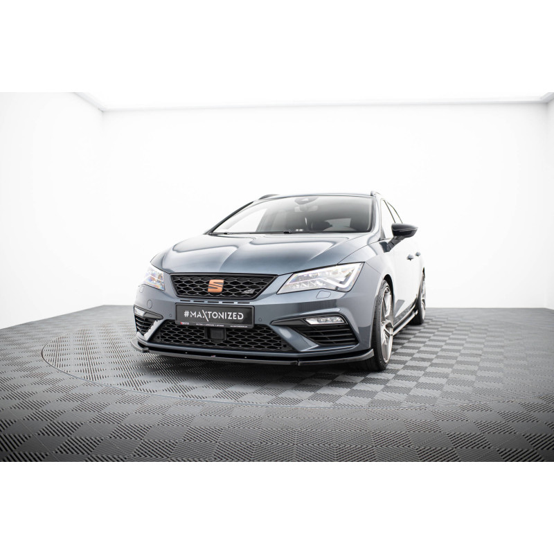 SPLITTER ANTERIORE V.6 Seat Leon Cupra / FR Mk3 FL (Cod. M-SE-LE-3F-CU-FD6G)